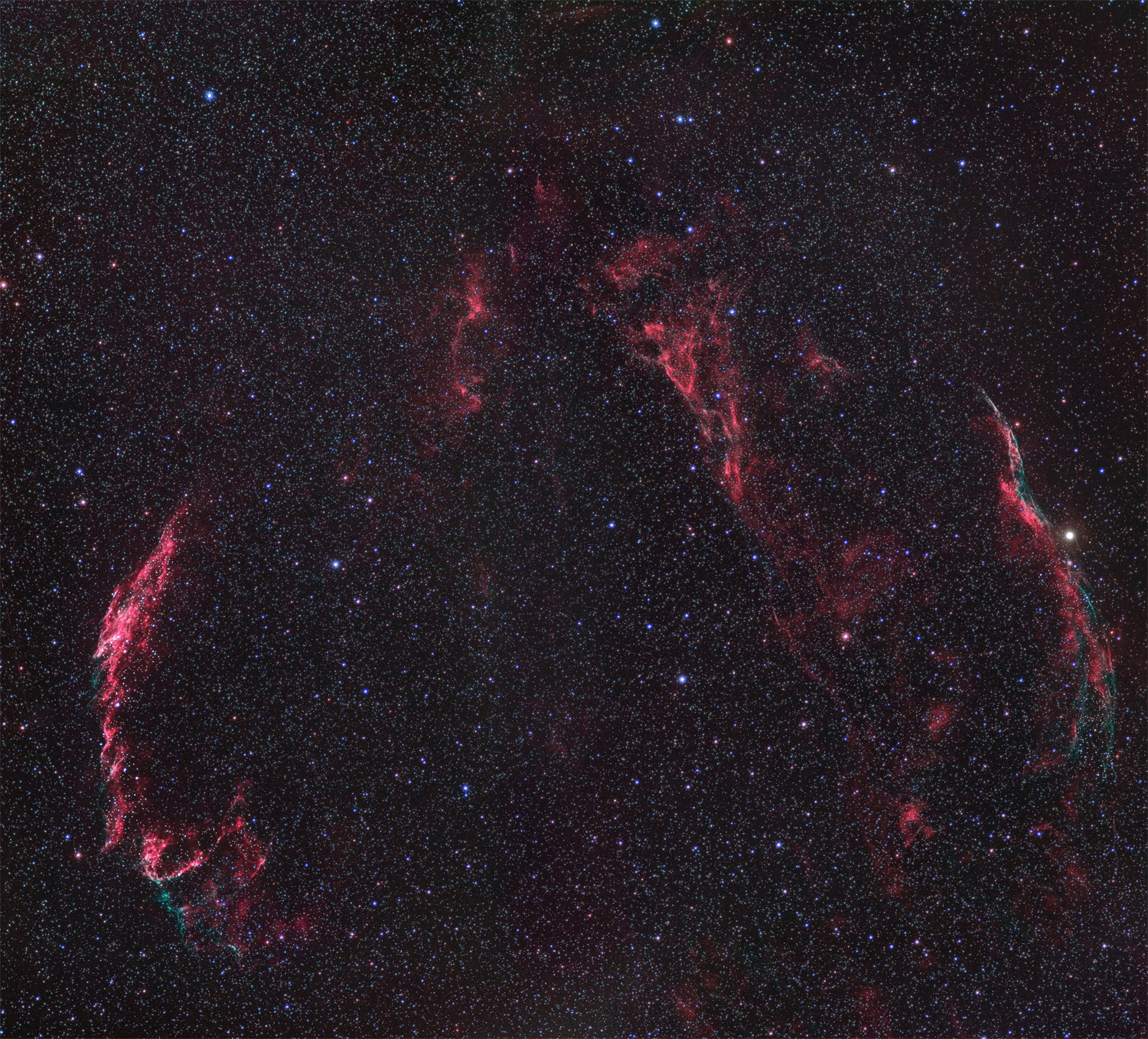 Cirrus Nebula Pentax 75