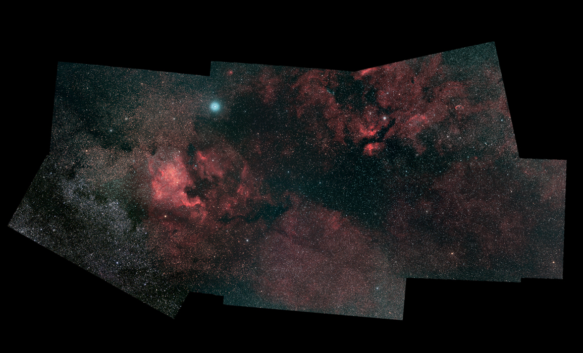 Gamma Cygnus Crescent