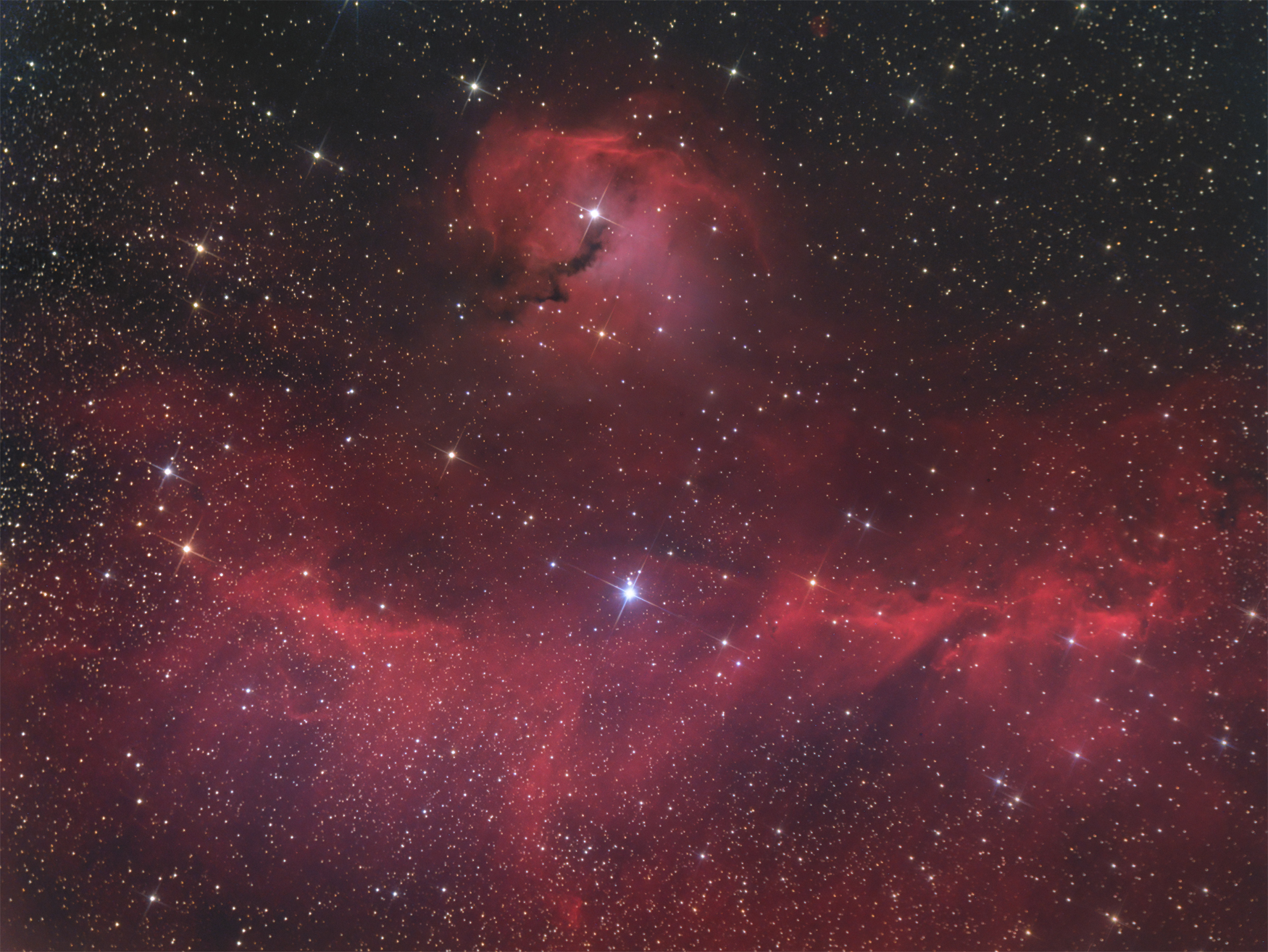 Seagull-Nebula and IC2177