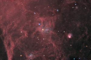 IC417 ,NGC1931, NGC1907