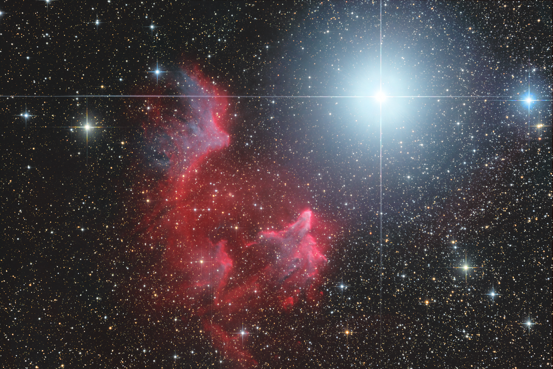 IC63 in Cassiopeia