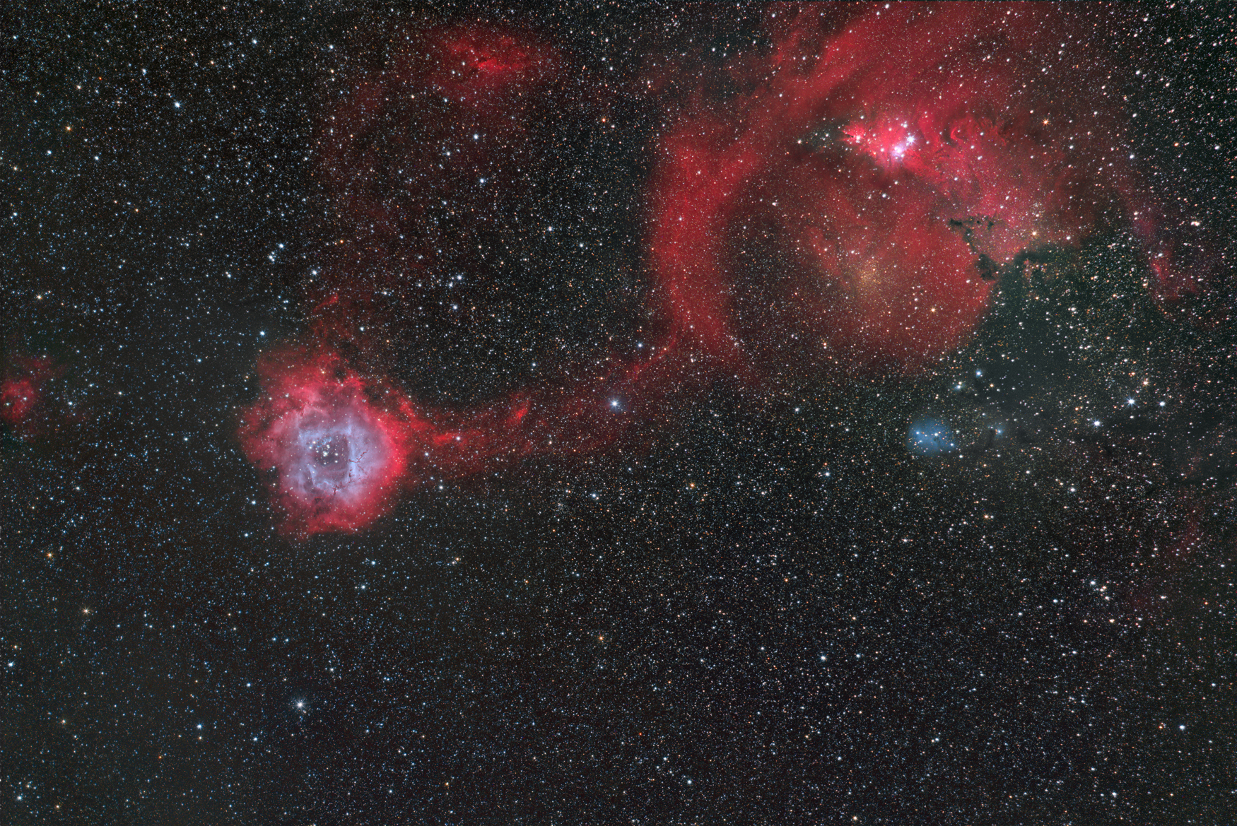 NGC2237 - NGC2264 Komplex