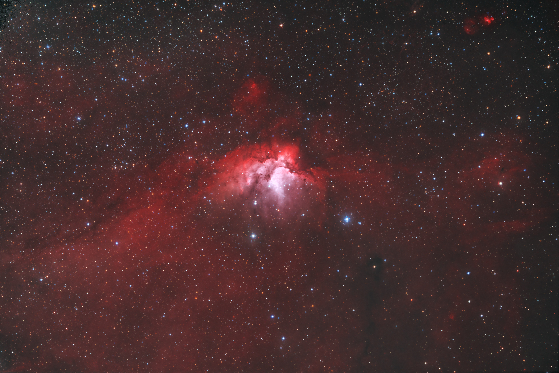 NGC7380 Wizard Nebula