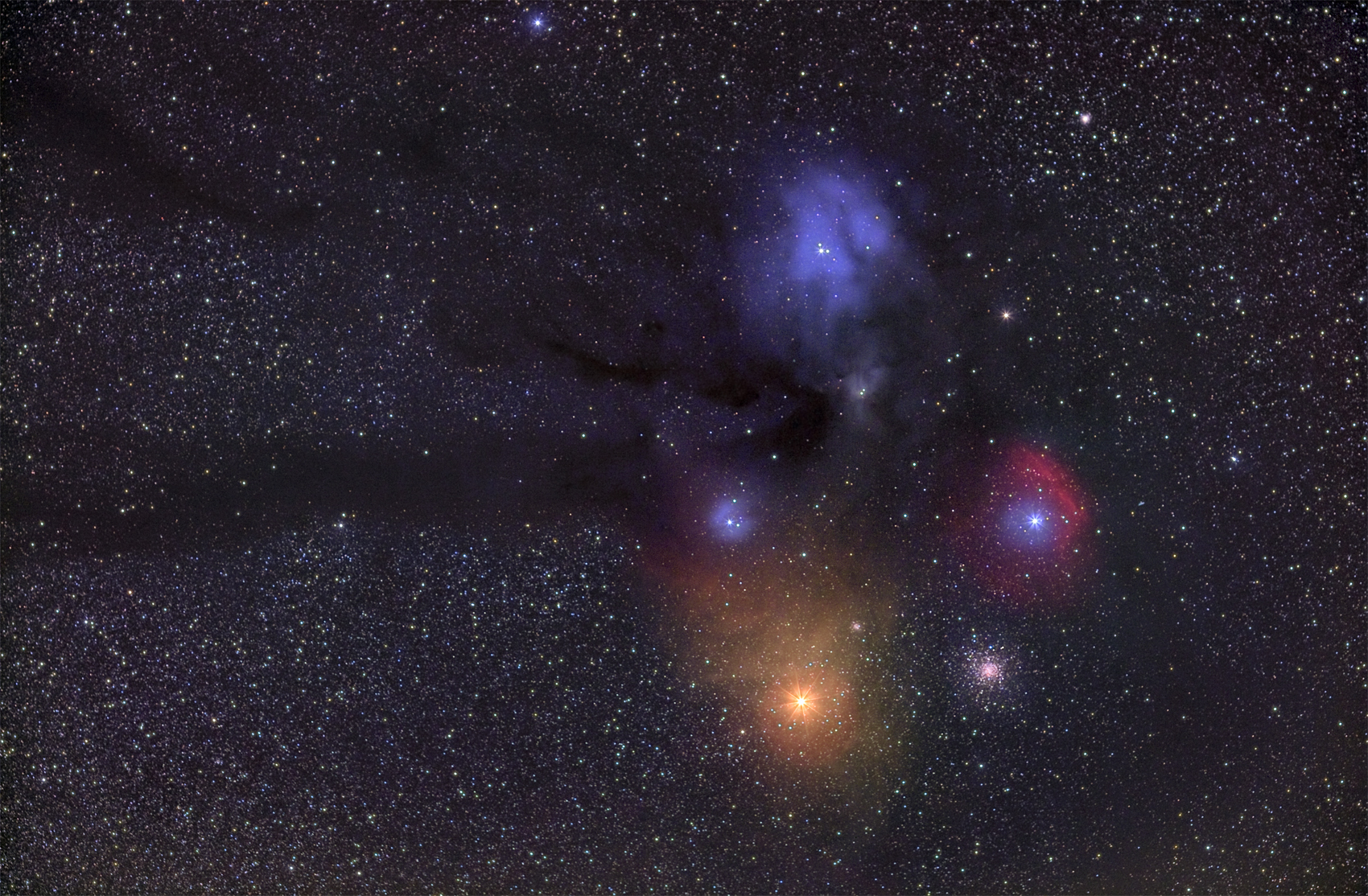 Rho Ophiuchi Widefield