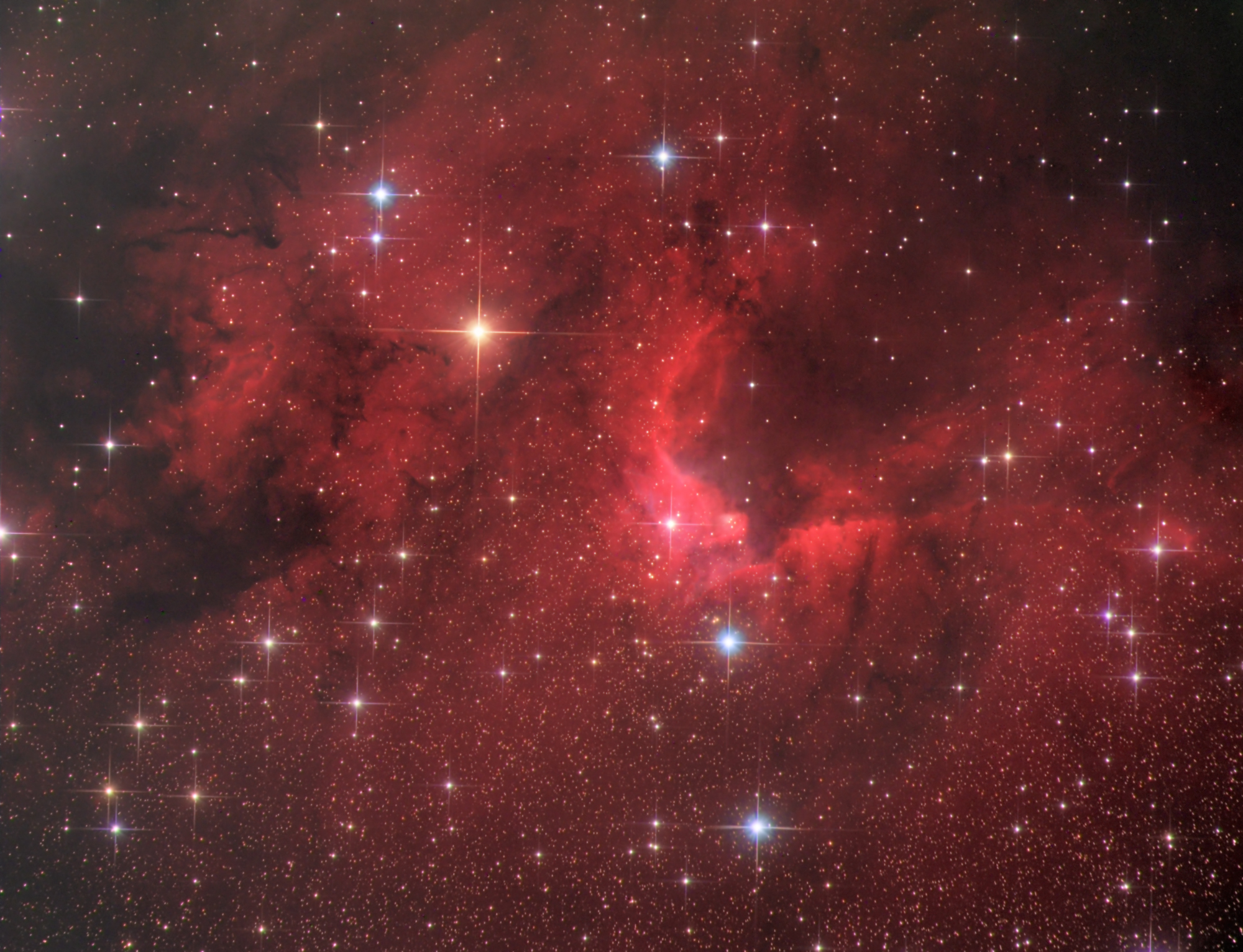 Sh2-155 Cave Nebula