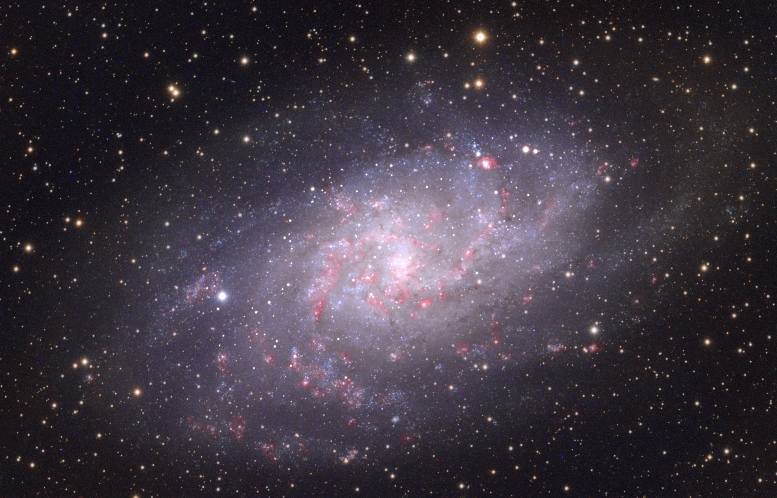 M33 in Constellation Triangulum