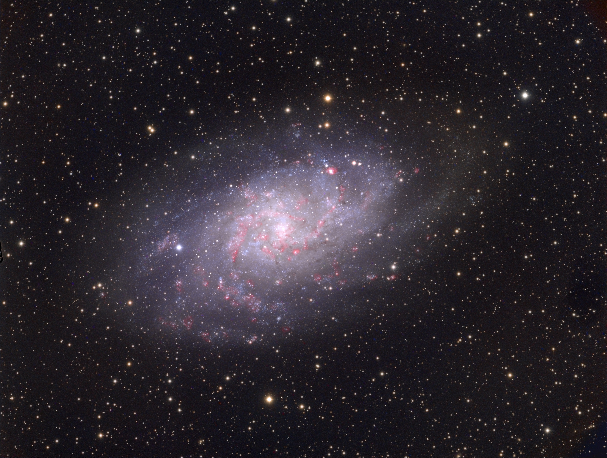 M33 in Constellation Triangulum