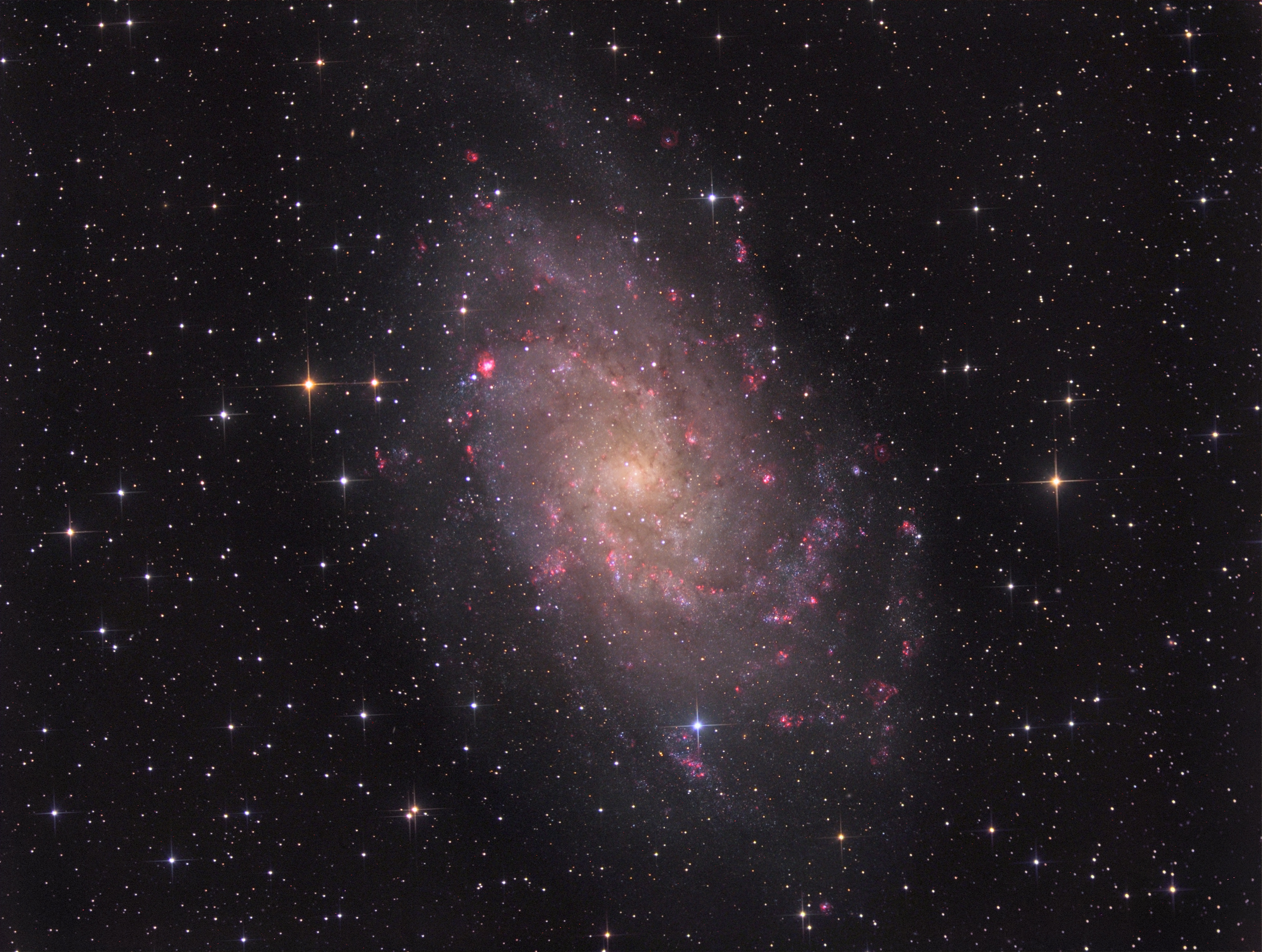 M33 in Constellation Triangulum