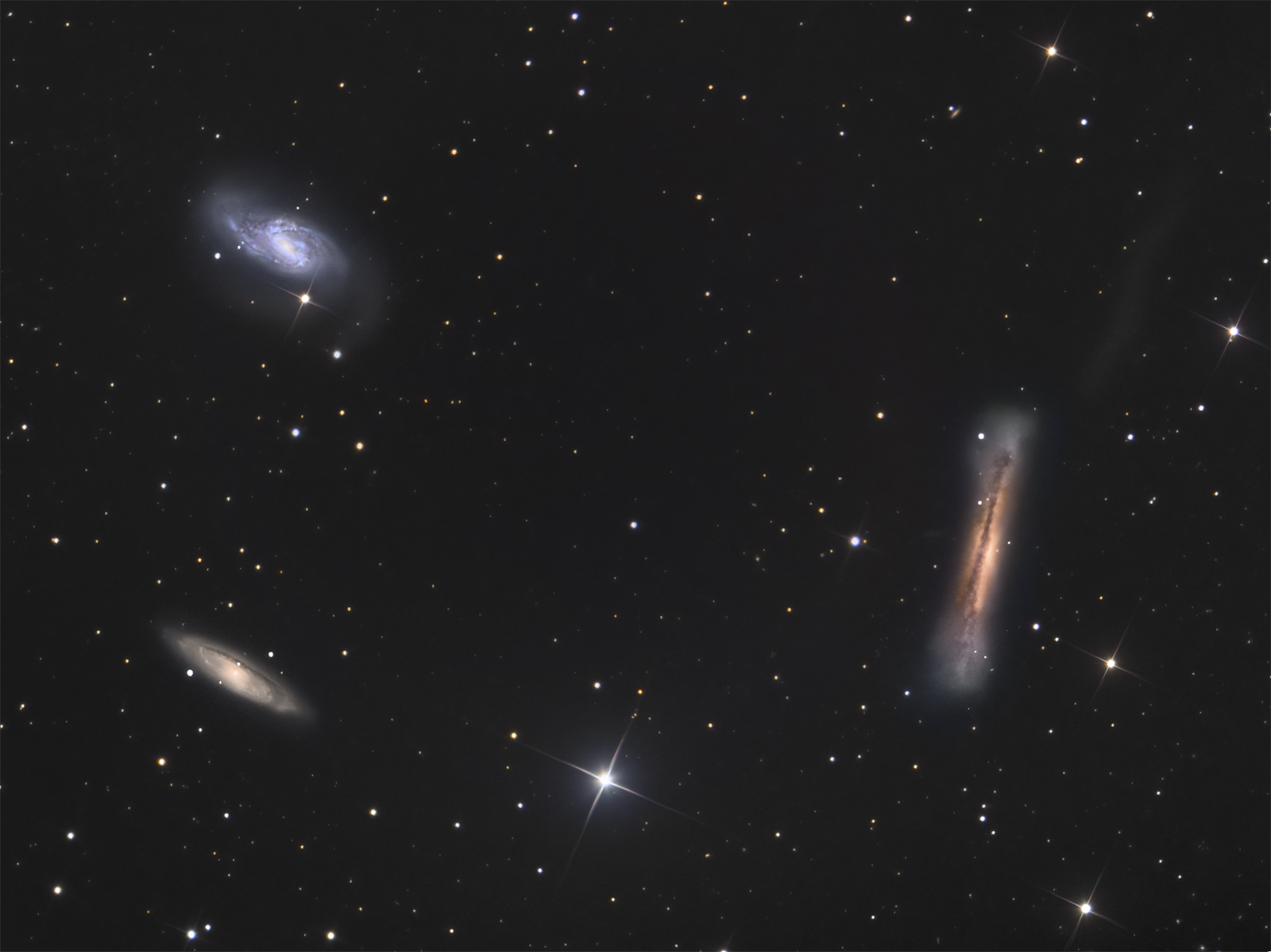 M65-M66-NGC3628