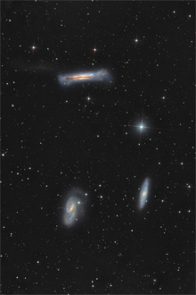 M65-M66-NGC3628 Leo-Triplett