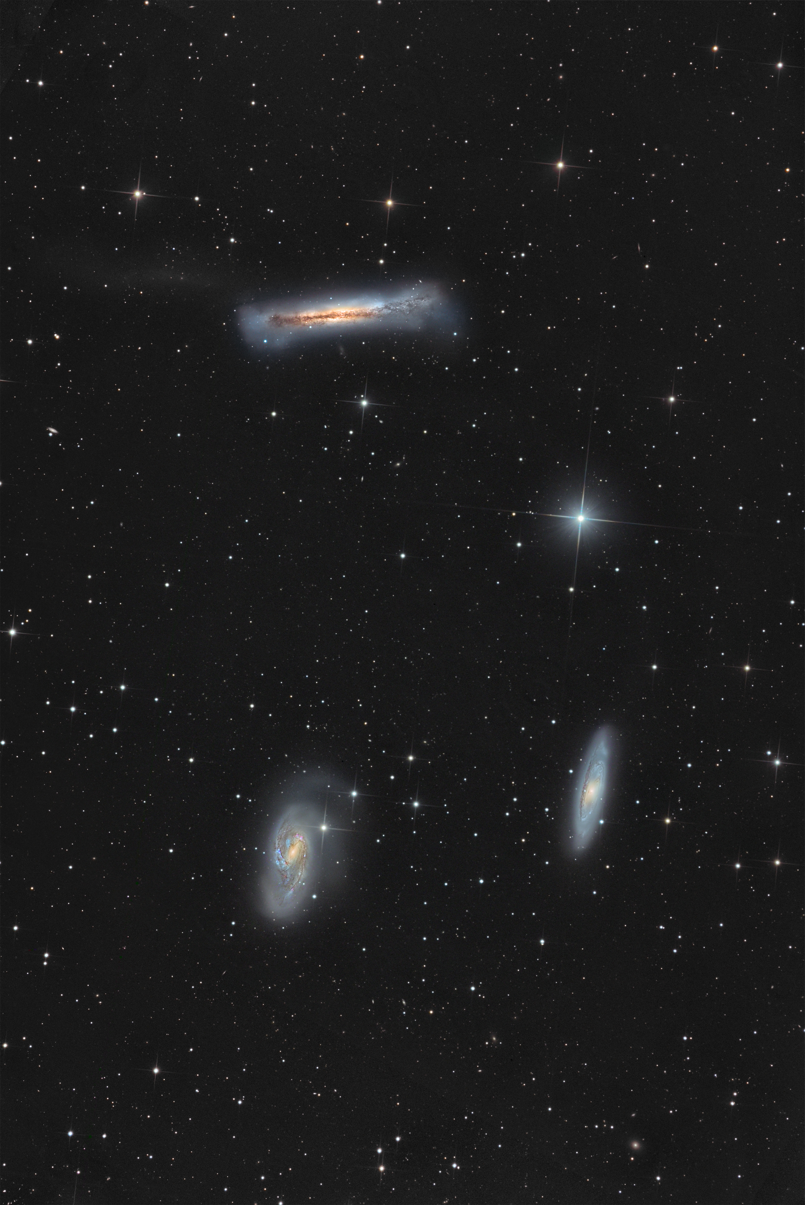 M65-M66-NGC3628