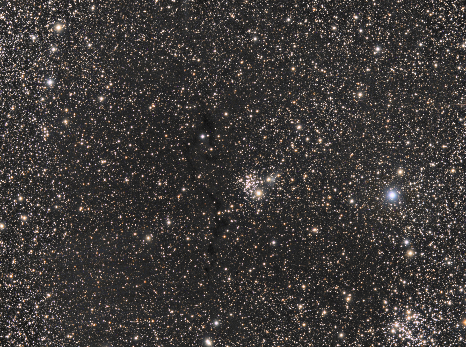 NGC 654 , NGC 663 ,LDN 1343-4;
