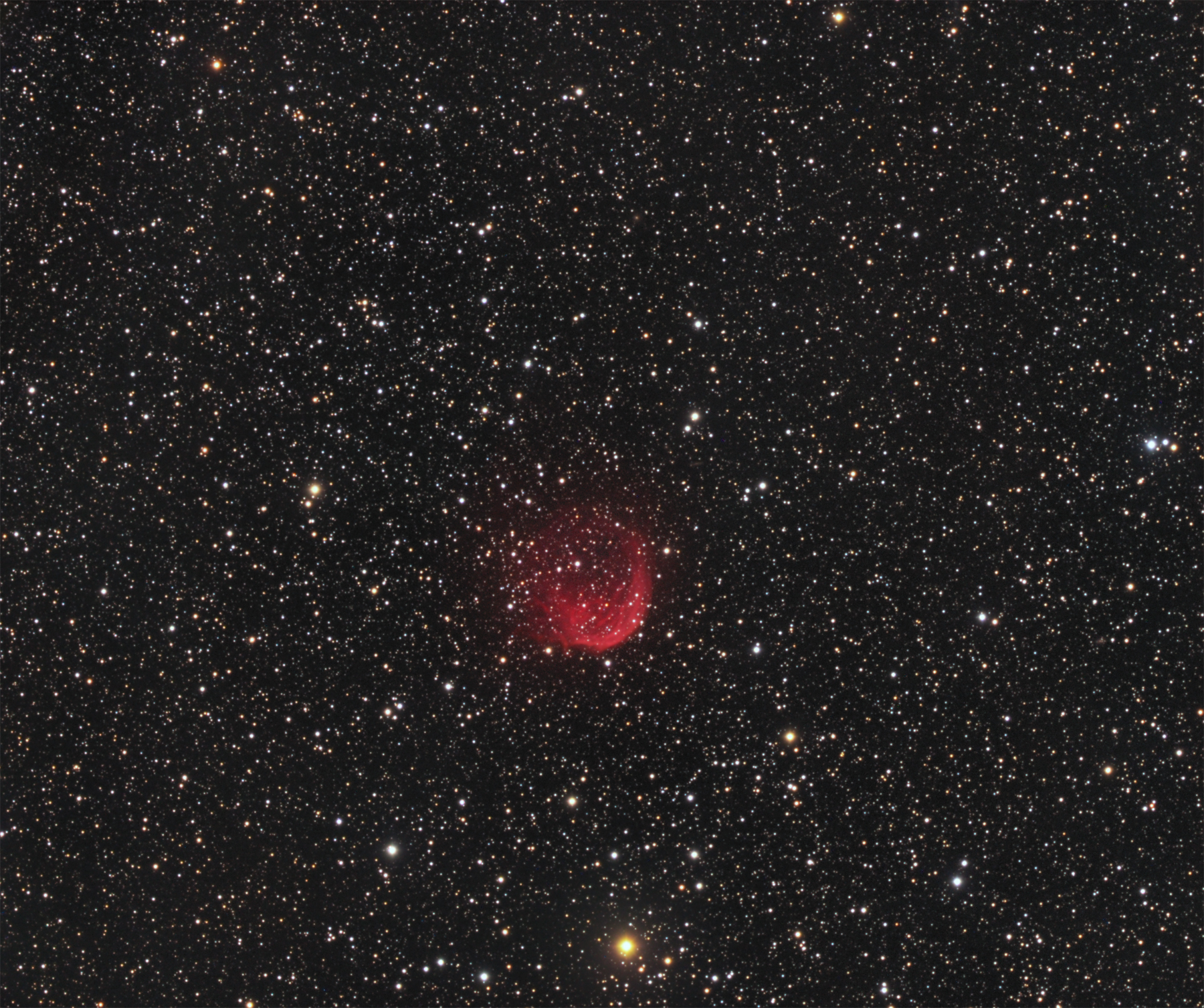 Sh2-188 in Cassiopeia Widefield